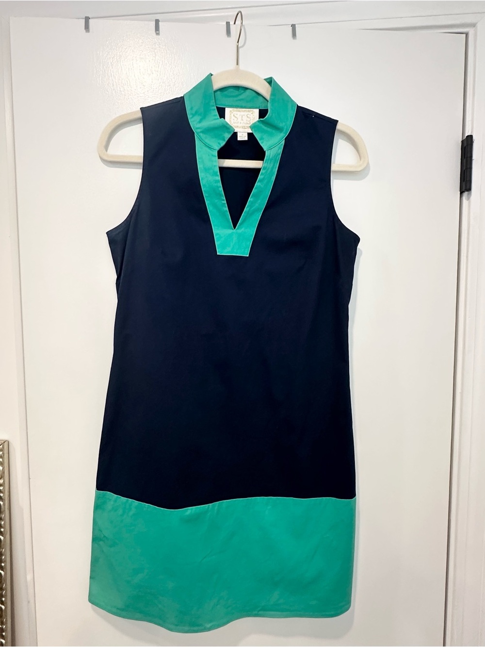 STS Sleeveless Colorblock Dress